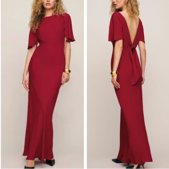 Reformation Dresses & Skirts - NEW Reformation Lassie Maxi Dress - Sangre Red